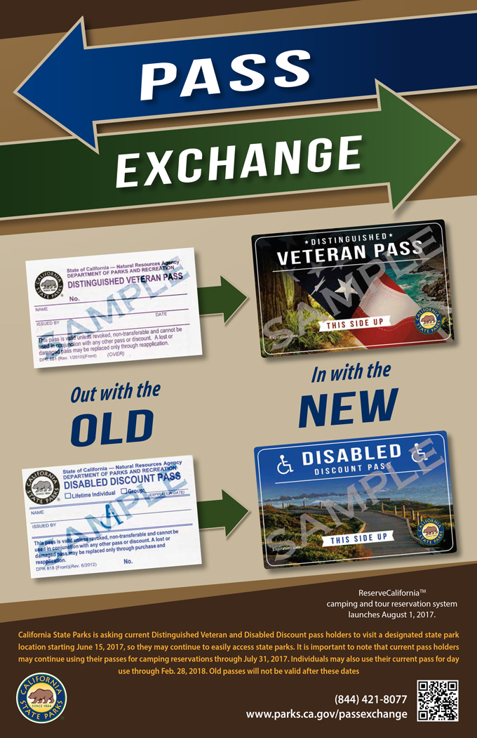 california dpr veterans pass exchange graphic