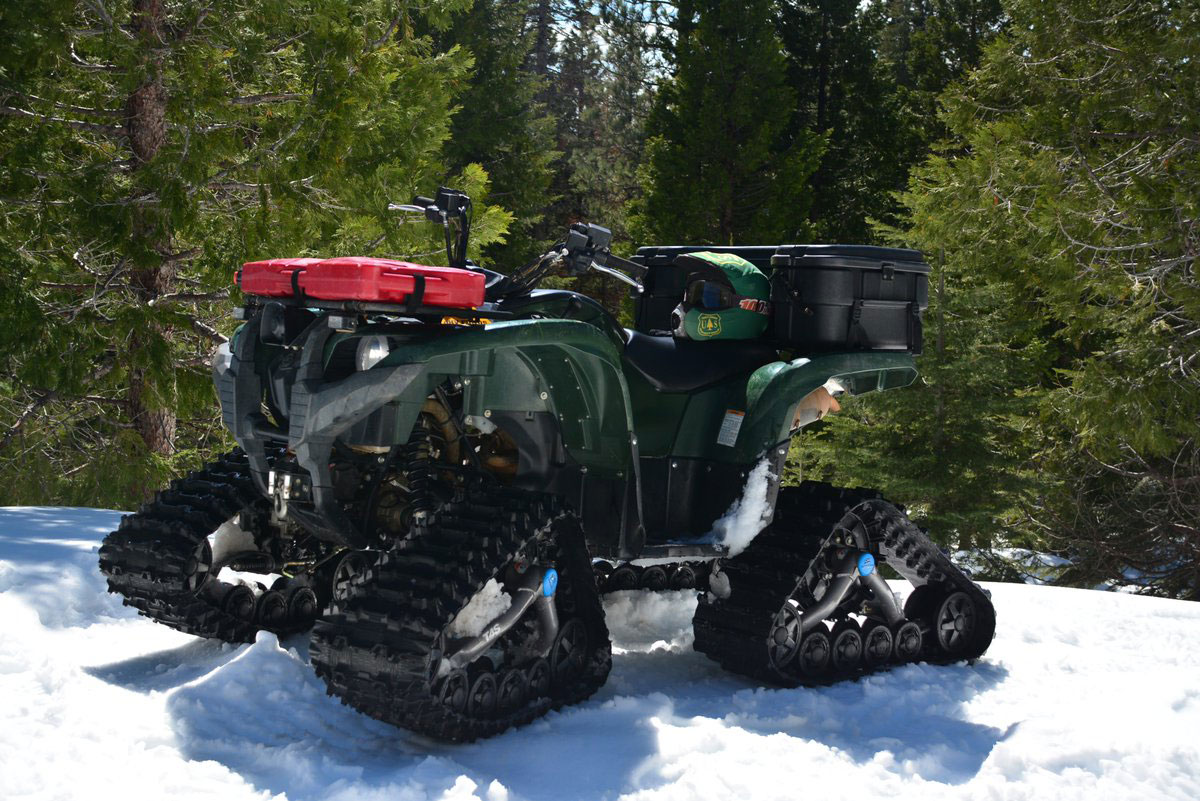 sierra national forest off highway vehicle snow