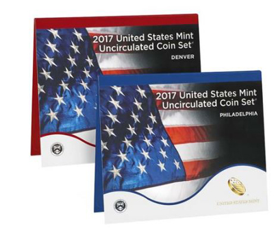 us mint 2017 uncirculated coin set 1