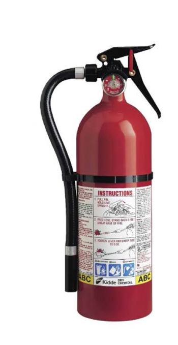 KiddeRecallsFireExtinguishers with PlasticHandles