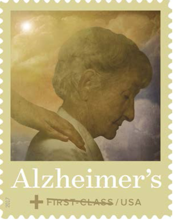 alzheimers semipostal usps stamp