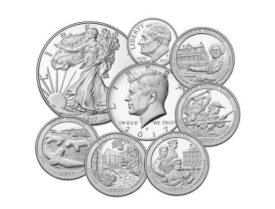 2017 united states mint limited edition silver proof set 2