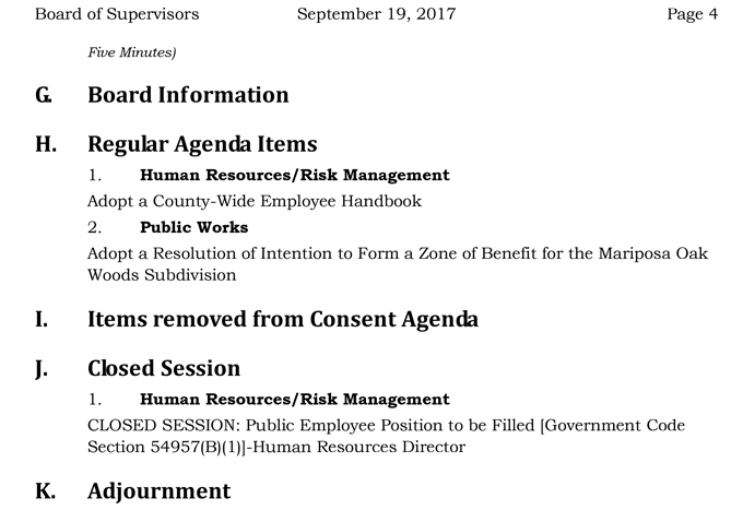 2017 09 19 mariposa county board of supervisors agenda september 19 2017 4