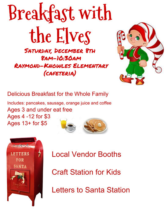 12 8 18 Breakfast with the Elves