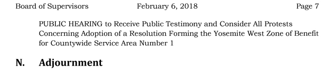 2018 02 06 mariposa county Board of Supervisors agenda february 6 2018 7