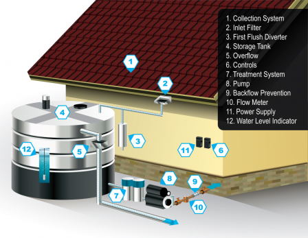 Rainwater harvesting graphic source gov