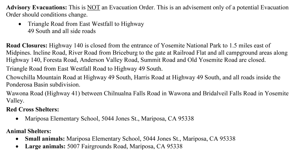 FERGUSON FIRE UPDATE 7 28 2