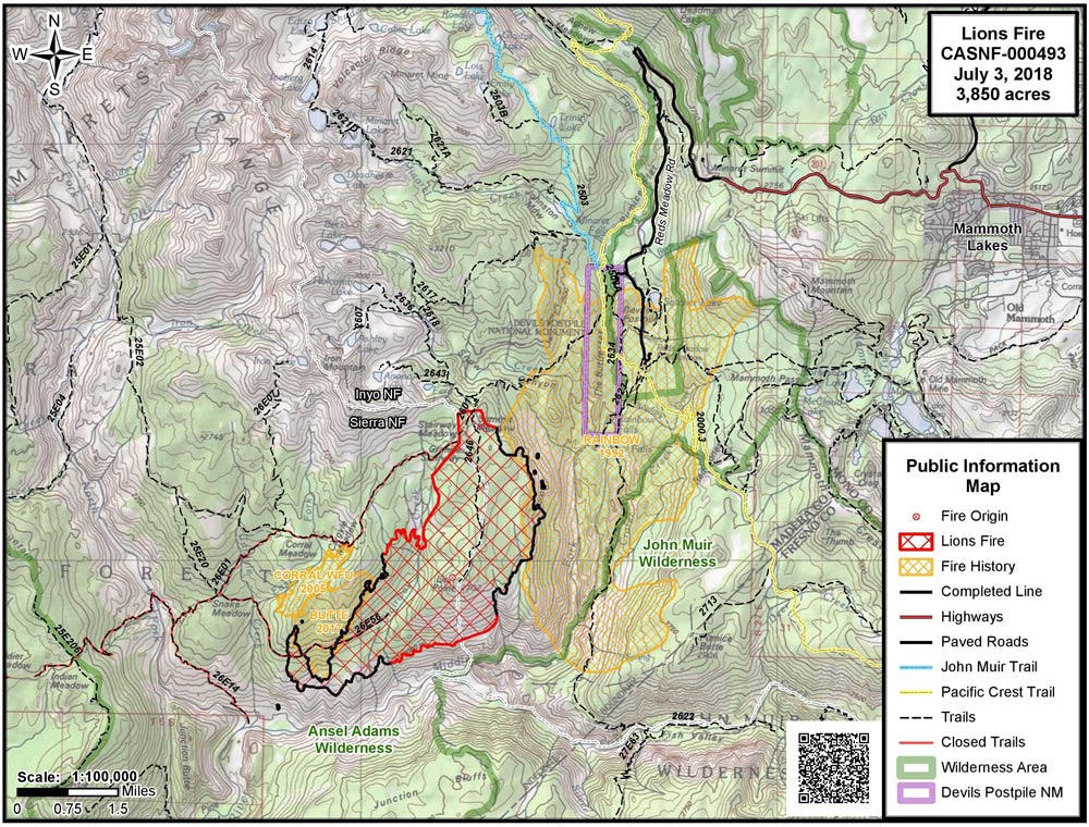 Lions Fire SNF map 7 3 18