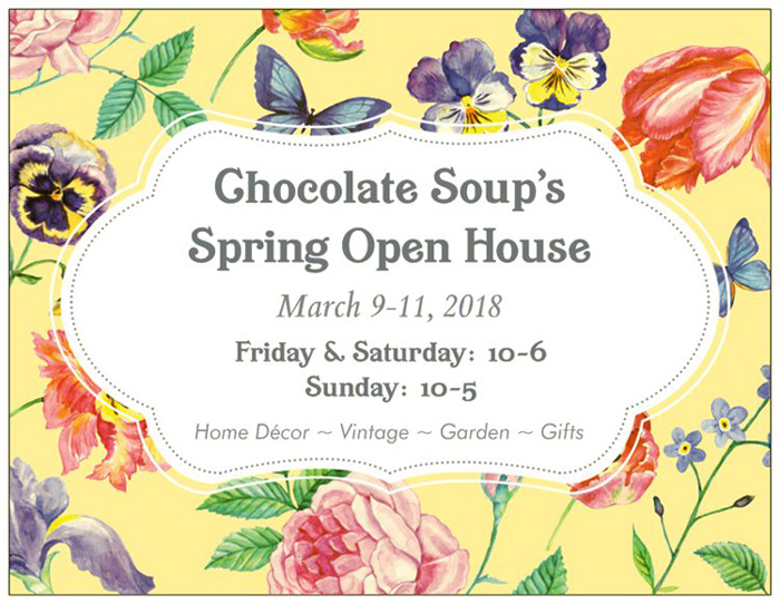 3 9 18 Choc Soup Open House