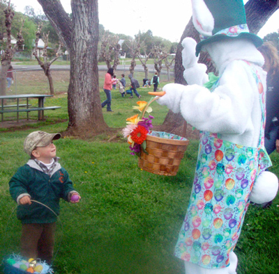 Easter Bunny Coulterville