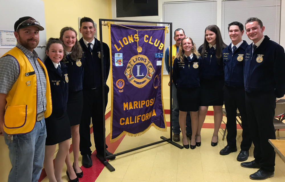 Mariposa Lions Club March 2018