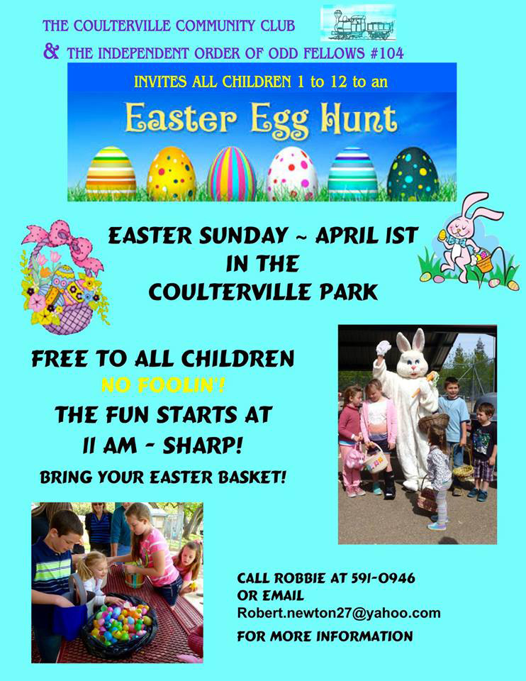 coulterville california easter egg hunt 2018