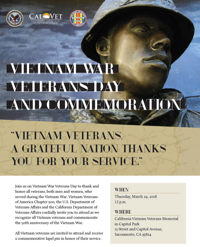 vietnam veterans day flyer