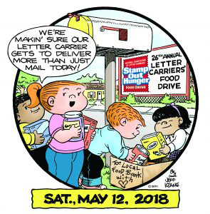 stamp out hunger food drive 2018