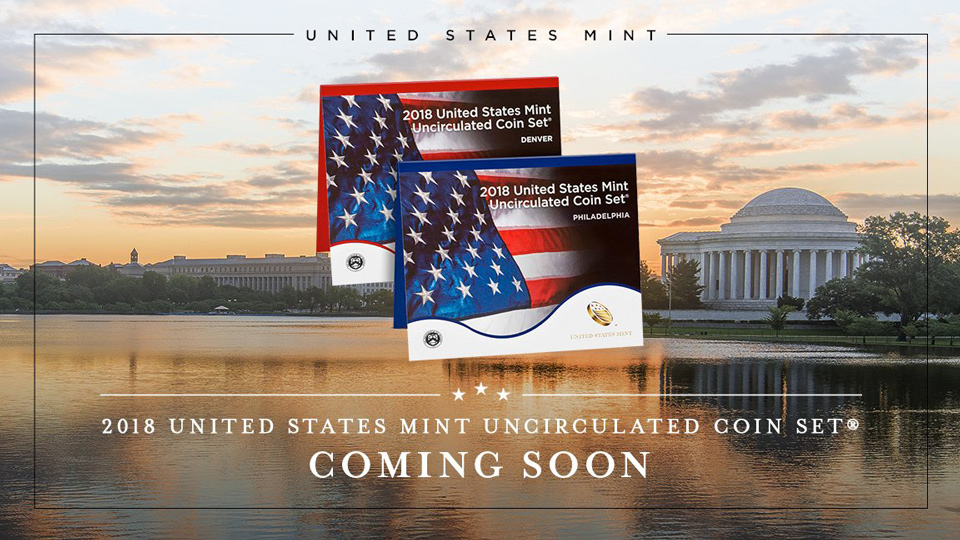 us mint uncirculated coin set 2018.1