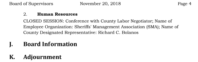 2018 11 20 mariposa county Board of Supervisors agenda november 20 2018 4