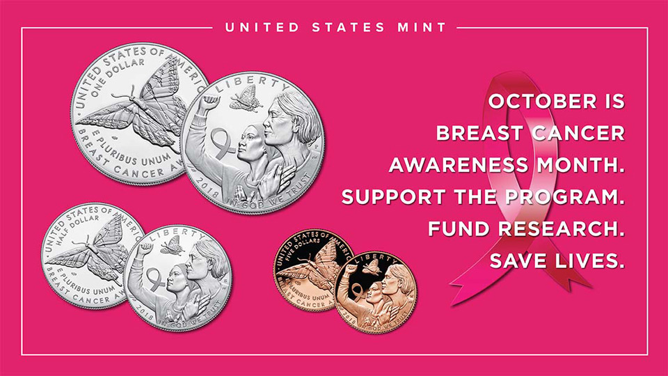 us mint 2018 breast cancer awareness coin