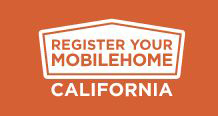 register your mobile home california logo