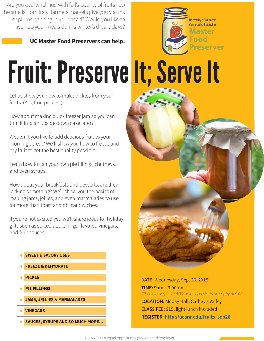 9 26 18 Fruit Preserve It Serve It