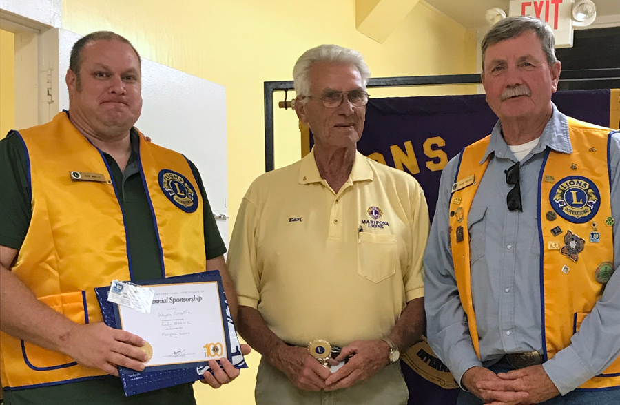 Mariposa Lions Club September 2018