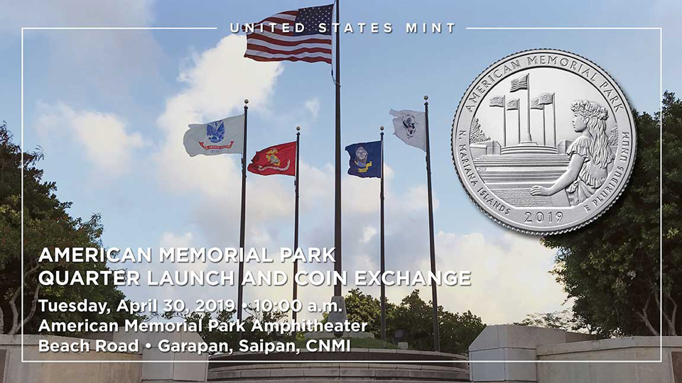 us mint quarter american memorial park