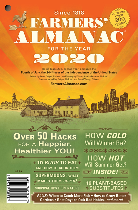 2020 US Farmers Almanac Cover