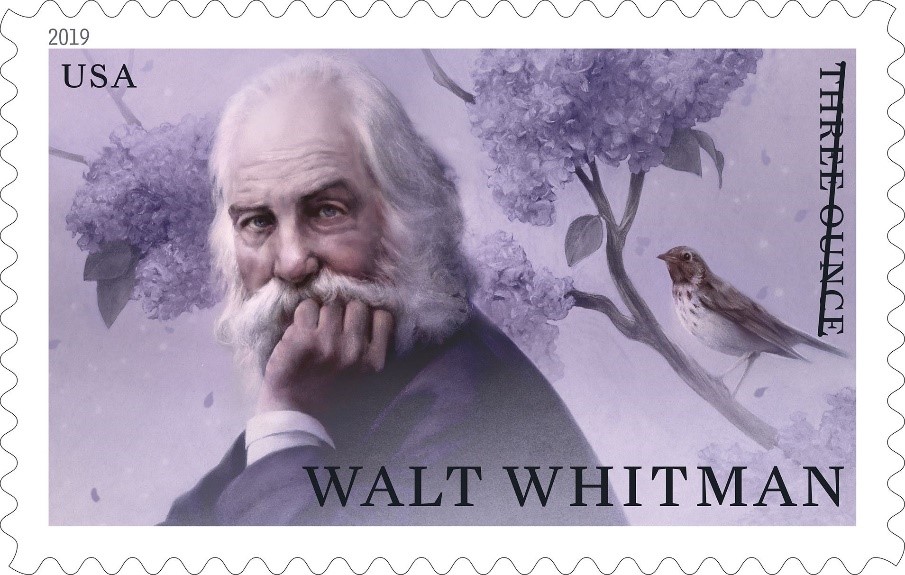 usps walt whitman stamp
