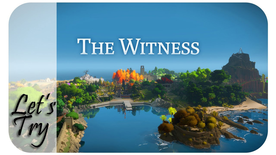 the witness video game graphic