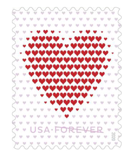 usps hearts love stamp