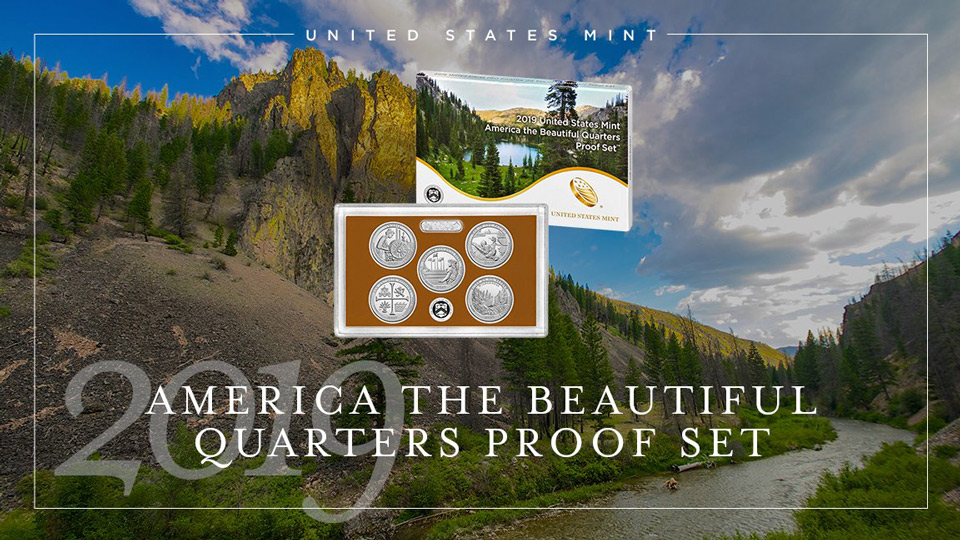 us mint america the beautiful proof quarters 2019