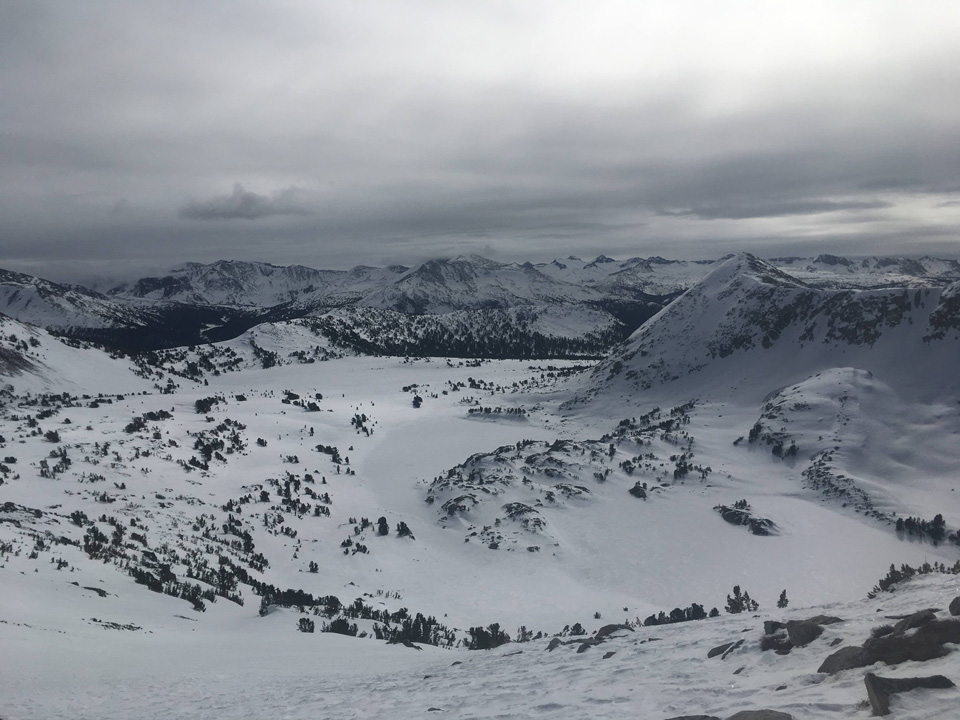 yosemite Granite Lakes Basin January 29 2019