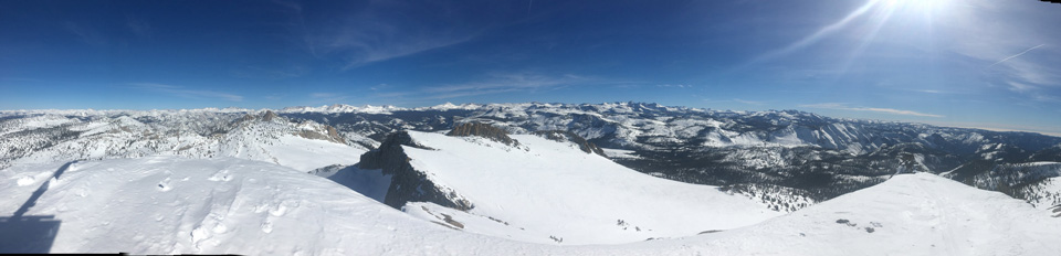 yosemite The high sierra around Mt