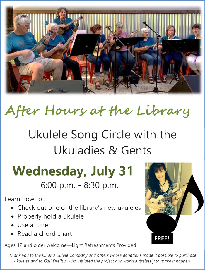 7 31 19 ukulele song circle