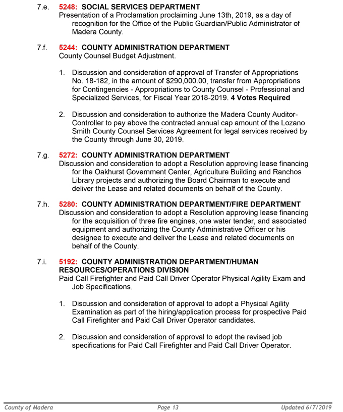 2019 06 11 BOS Public Agenda 13