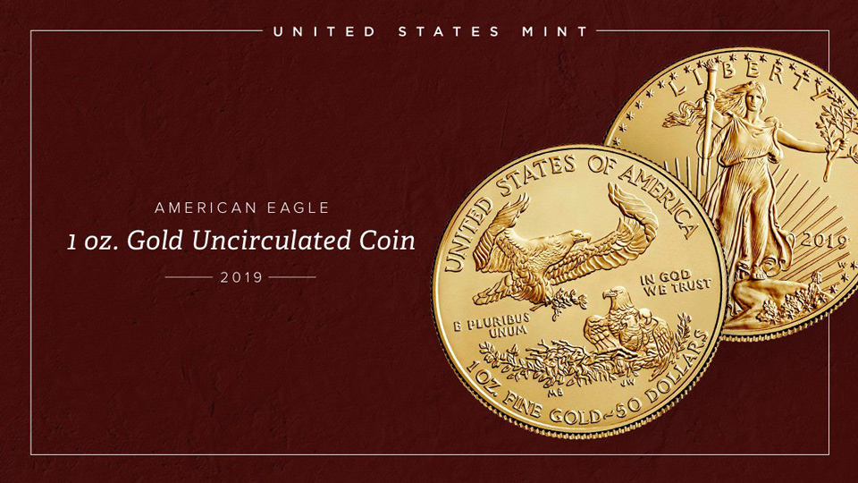 United States Mint Announces 2019 American Eagle One Ounce