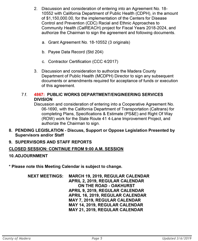 2019 03 12 madera county bos agenda march 12 2019 5