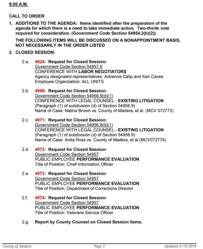 2019 03 19 madera county board of supervisors agenda march 19 2019 2