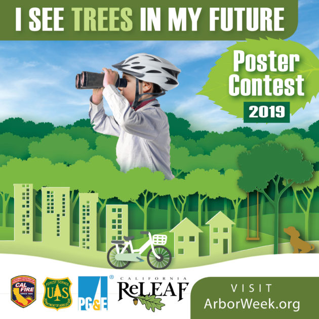 2019 Arbor Week Poster Contest all logos 630x630