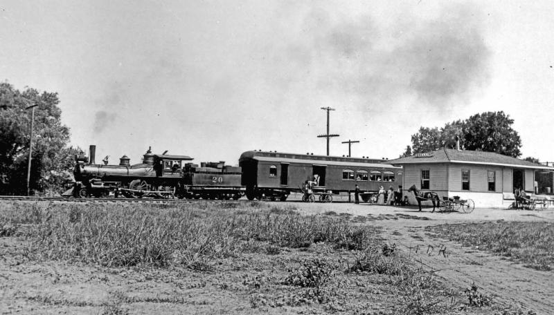 Engine 20 at Snelling Depot