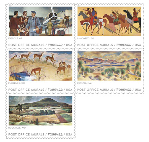 usps 0306 new stamps will feature post office murals 1