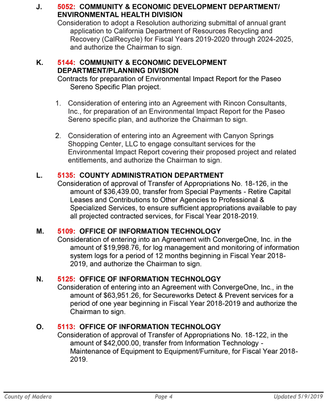 2019 05 14 BOS Public Agenda 4