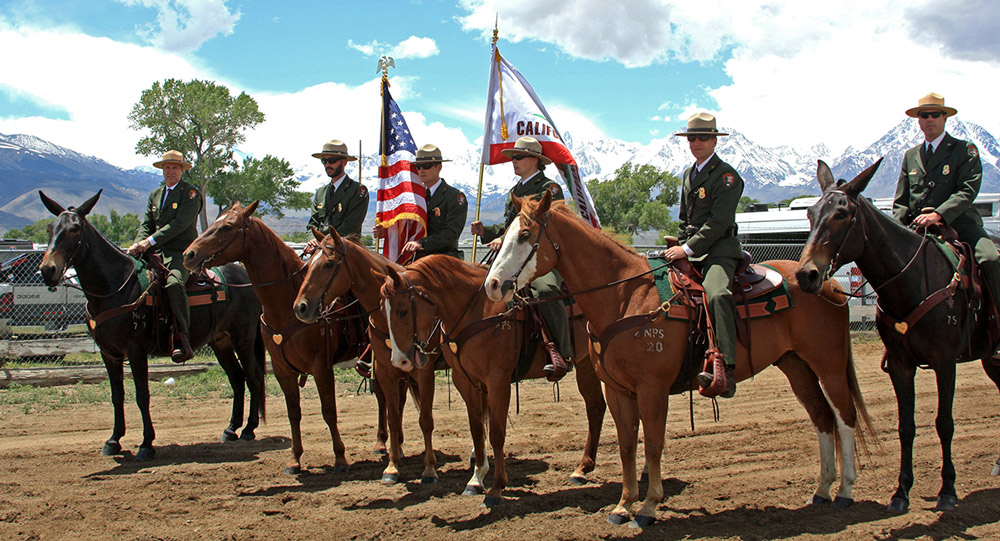 NPS Photo Yosemite Mounted Patrol 2019 Bishop Mule Days May 25 2019