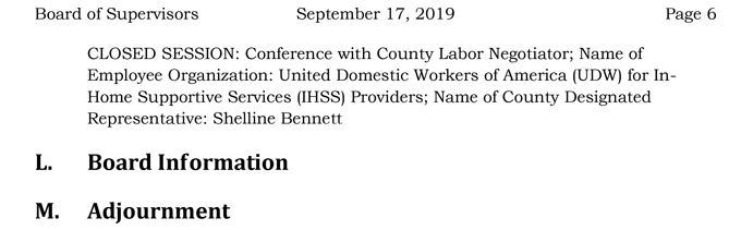 2019 09 17 mariposa county Board of Supervisors agenda 6