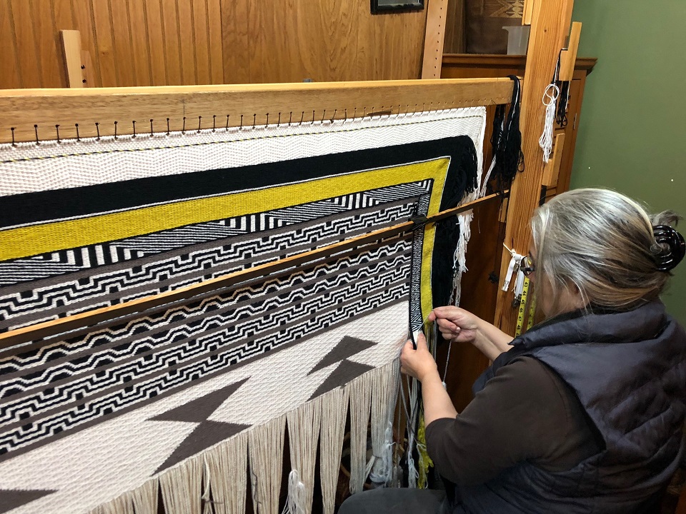 nps Lani side shot weaving Generations Robe November 2018