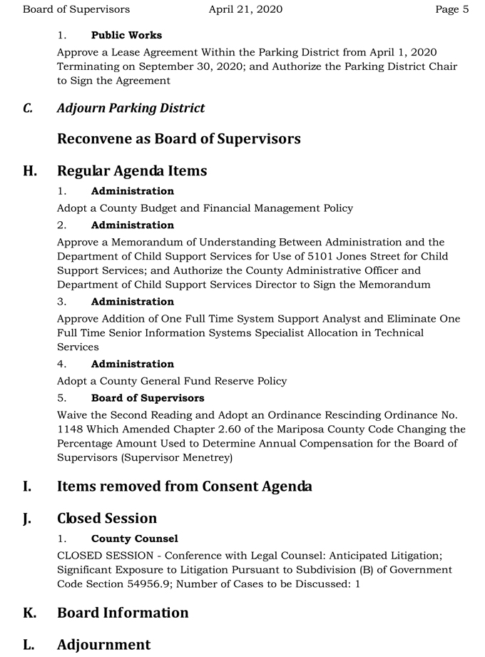 2020 04 21 Board of Supervisors Public Agenda 5