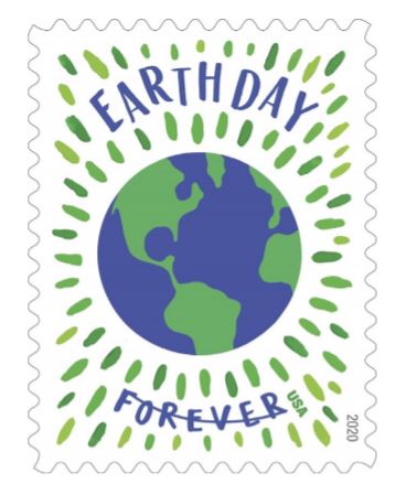 usps earth day forever stamp