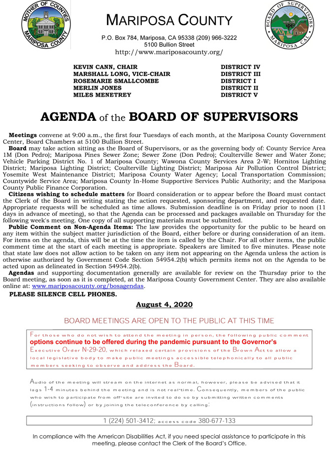 2020 08 04 Board of Supervisors 1