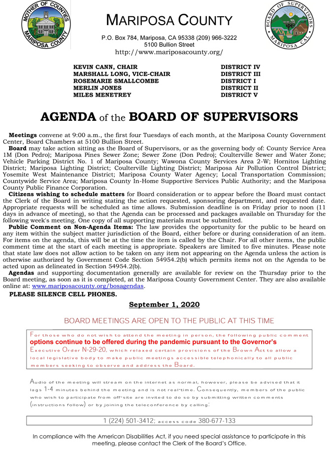 2020 09 01 Board of Supervisos 1