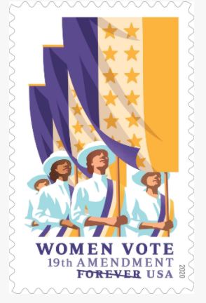 USPS forever stamp womens suffrage