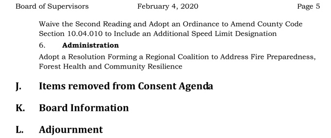 2020 02 04 Board of Supervisors agenda 5